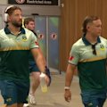 The Kangaroos arrive in Townsville for their World Cup clash with the Cook Islands needing to improve on their sub-par start to the tournament.
