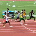 Australian sprinter Eddie Nketia has turned heads with another eye-catching 100m run in the US.