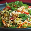 Vietnamese chicken and noodle salad.
