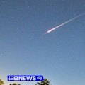Melbourne residents were treated to a rare sight after space junk from one of Elon Musk's satellites soared into the earth's atmosphere.