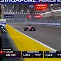 Max Verstappen was quickest in sprint qualifying under the lights in Singapore as Aussie Oscar Piastri finished fourth.