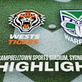 Watch all of the tries, bone-crunching hits and highlight moments as the Tigers and Warriors faced off at Campbelltown to open Round 19!