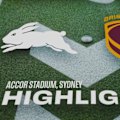 Watch all of the tries and key moments as the Rabbitohs hosted the Broncos in an emotional clash celebrating former player Jai Arrow, who has recently been diagnosed with MND.