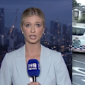 Three police officers have been injured and two patrol cars damaged in an alleged ramming attack on the Gold Coast.
