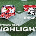 Sydney Roosters host the Newcastle Knights in Round 7 of the 2026 NRL Premiership at Allianz Stadium, Sydney.
