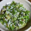 The fresh gnocchi, spring peas, herbs and salted ricotta at Pinotta.