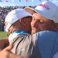 Wyndham Clark holds on for a nervy victory at Shinnecock Hills Golf Club in New York.