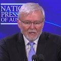 Former prime minister Kevin Rudd says there's a one-in-three chance of China attacking Taiwan in 2028.
