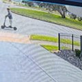 A man has head injuries after a thief knocked him off his e-scooter and stole it, leaving him unconscious.