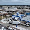 Adelaide drivers wanting to cash in on a cheap fuel offer were lining up from midnight.