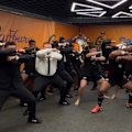 The All Blacks performed a powerful post-match haka for Nathan Charles, who has been diagnosed with MND.