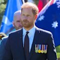Prince Harry has arrived at the Australian War Memorial in Canberra after flying in from Melbourne on the second day of the Duke and Duchess of Sussex's Australian tour.