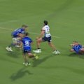 After missing most of the 2026 Super Rugby season, cross-code star Joseph-Aukuso Suaalii produced one barnstorming run during the Waratahs' narrow defeat to the Western Force as the centre crashed through three defenders, including Zac Lomax