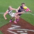 Adelaide great Rory Sloane unloads over the disallowance of an Ollie Dempsey goal in Geelong's semi-final loss to Fremantle.