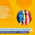 Iran says Trump's new economic threat is just a diversion from US politics.