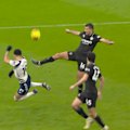 Tottenham star Dominic Solanke stuns with a scorpion kick goal to help Spurs come back from 2-0 down against Manchester City.