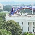 Donald Trump is celebrating his 80th birthday with a giant UFC event at the White House lawn.