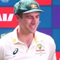 Pat Cummins addresses the media after Australia's XI for the first Test against Bangladesh in Darwin was unveiled.