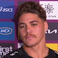 Broncos superstar Reece Walsh addresses Billy Slater's decision to not select him for State of Origin I.