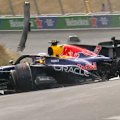 Max Verstappen crashes out in the Dutch Grand Prix.