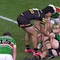 League greats are left in awe after Dayne Jennings made a remarkable try-saving tackle.