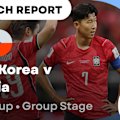 Czechia are stunned by a South Korea comeback in the second game of the World Cup.