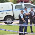 A 21-year-old man shot by police following reports of domestic violence in Sydney’s south-west has been charged from his hospital bed.
