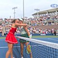 Aussie player Storm Hunter is soundly beaten by Marta Kostyuk in the first round of the US Open.