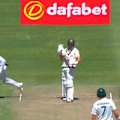 Marnus Labuschagne is dismissed for a five-ball duck as he desperately clings to his place in the Test team.