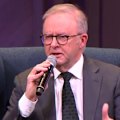Anthony Albanese has declared “the old world isn't coming back” as he strengthens his push to manufacture more products in Australia.