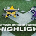 North Queensland Cowboys take on the Melbourne Storm in Round 4 of the 2026 NRL Premiership at Queensland Country Bank Stadium, Townsville. 