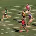 Superstar US sprinter Sha'Carri Richardson wins the 2026 Stawell Gift women's 120m final ahead of local teen Charlotte Nielsen.