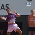 Flavio Cobolli makes Alexander Zverev pay on his second serve.