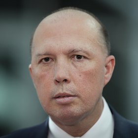 "They don't realise how completely dead they are to me": Home Affairs Minister Peter Dutton on his media critics.