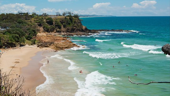 Coolum Beach on Queensland's Sunshine Coast - best between May and December.
