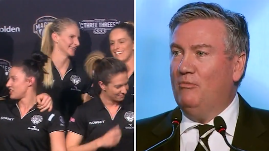A war of words has erupted between Netball Australia and Collingwood. It follows the Magpie's shock decision to withdraw from the Super Netball competition.