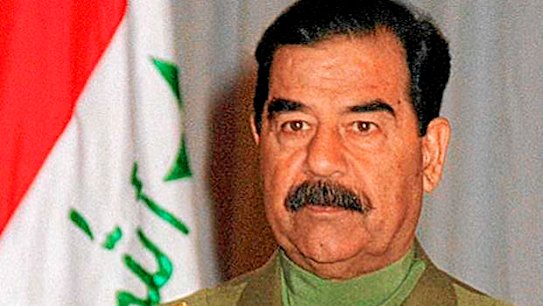 Pictures taken 06 January 1998 shows Iraqi President Saddam Hussein.