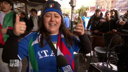 Crowds and celebrations have exploded on Melbourne's Lygon Street after Italy was crowned the winner of the 2020 Euro Cup.