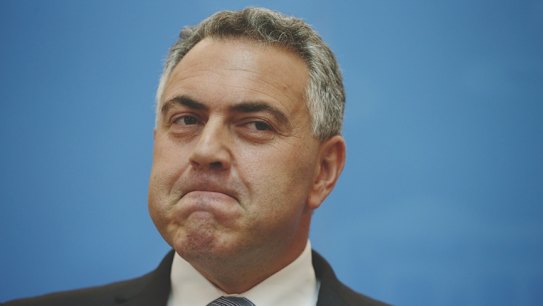 Treasurer Joe Hockey.