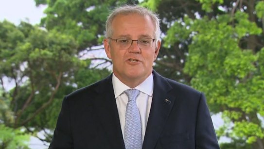 Scott Morrison said it was "a pretty rough day" after damning text messages describing the PM as 'horrible' and a 'fraud' were leaked at a public event yesterday.