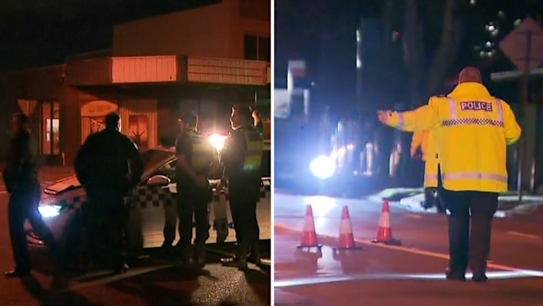 Police investigate after driver hit child outside day care centre.