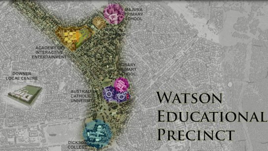 Big plans: The AIE is hoping to link with other education providers in the capital's north.