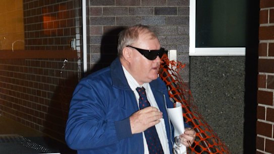 John Joseph Farrell during a hearing at Armidale Court.