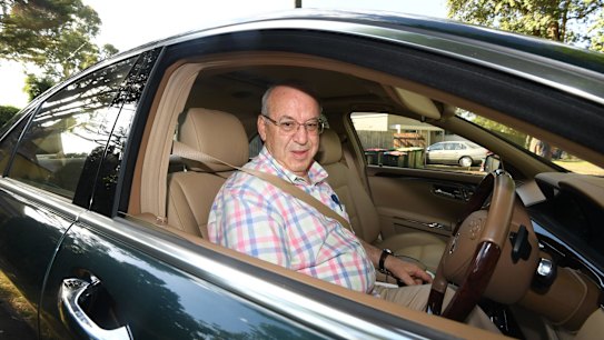 Eddie Obeid earlier this week. 