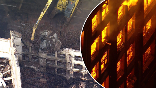 A ‘deodorant bomb’ is being considered as the cause of a building fire in Surry Hills.