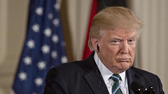 US President Donald Trump fired FBI director James Comey.