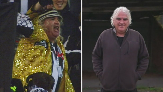 AFL superfan Jeffrey "Joffa" Corfe has pleaded guilty to sexually assaulting a 14-year-old boy at a Melbourne home in 2005.