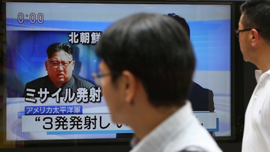 The North Korean missile test sent people on northern Japan searching for cover.