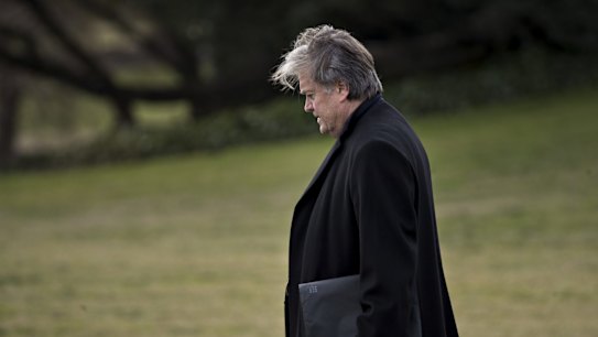 Steve Bannon may be on the outer in Donald Trump's circle of advisers.