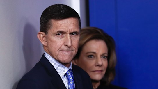 Former National Security Adviser Michael Flynn, with deputy national security adviser K.T. McFarland, was seen as a friend to Australia.